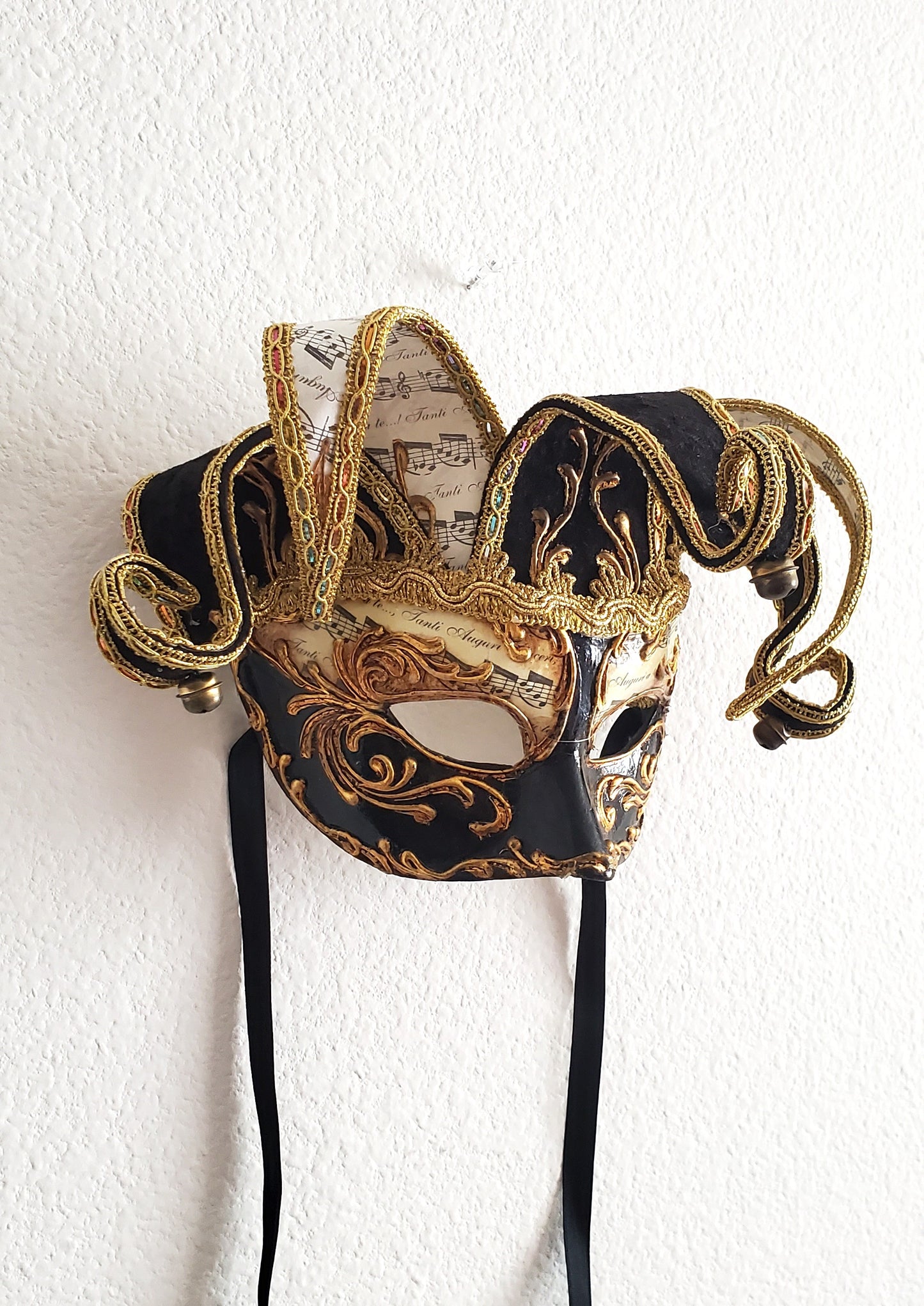 Columbina Jolly Musica Mask