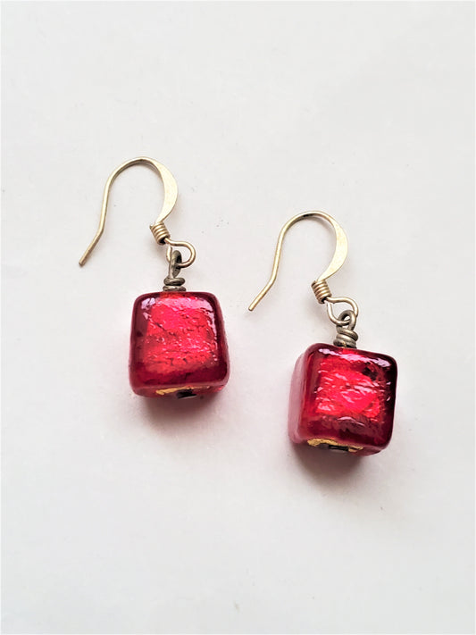 Sasha Earrings | Red