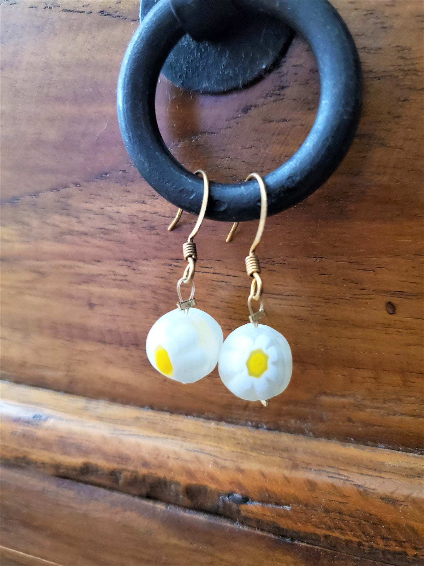 Bria Earrings | White