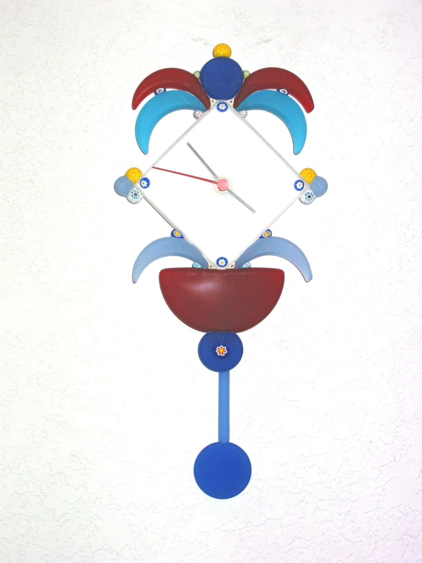 Frari Red Wall Clock