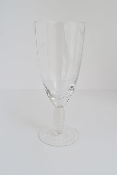 Ringlet Flute Glass - Final Sale