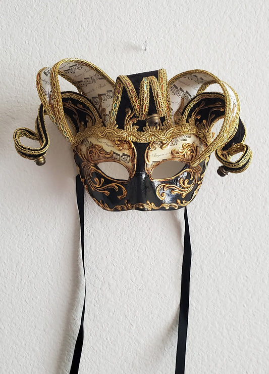 Columbina Jolly Musica Mask