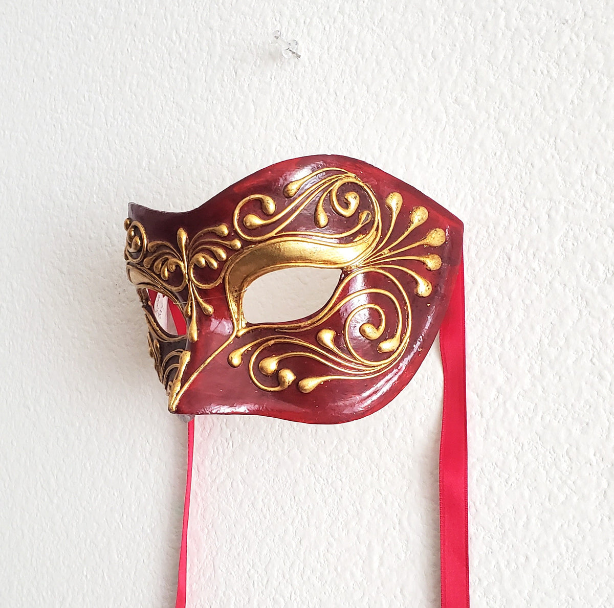Colombina Rosso Mask