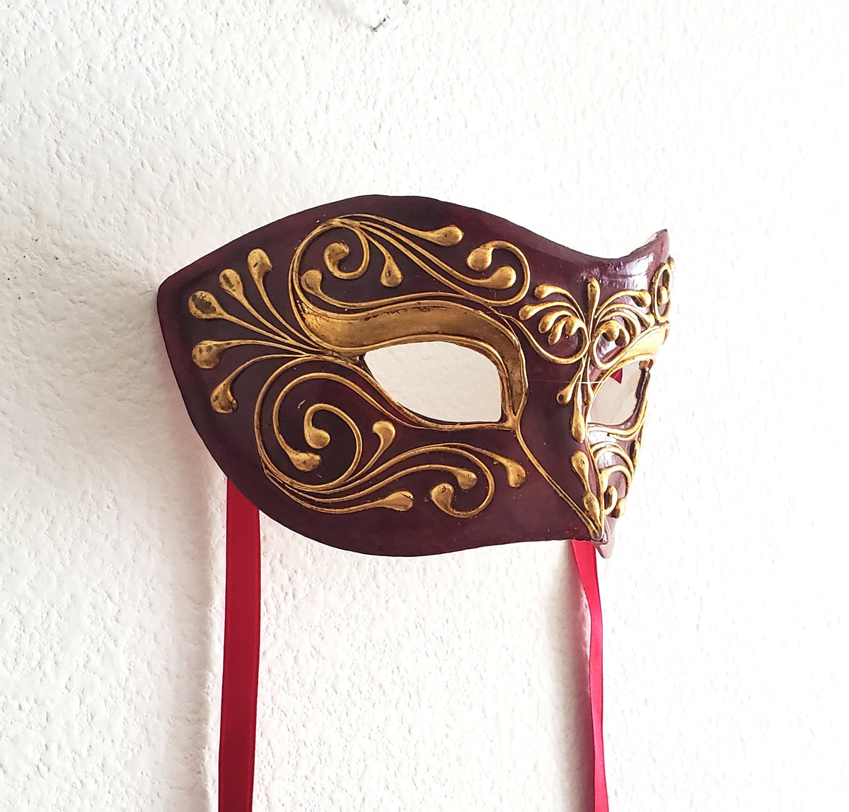 Colombina Rosso Mask