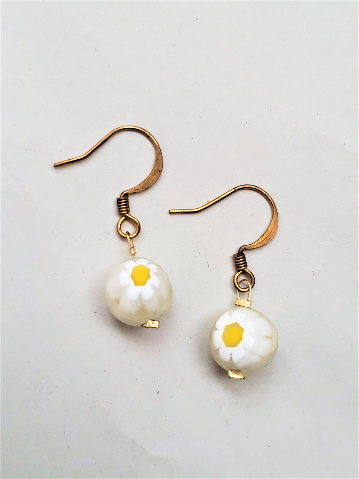 Bria Earrings | White