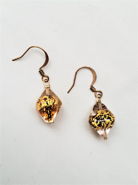 Clara Earrings | Amber