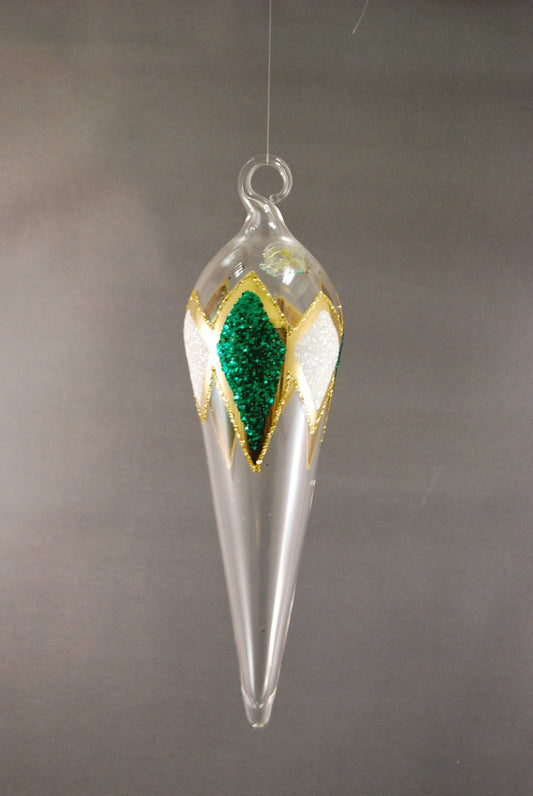 Diamante Drop Ornament