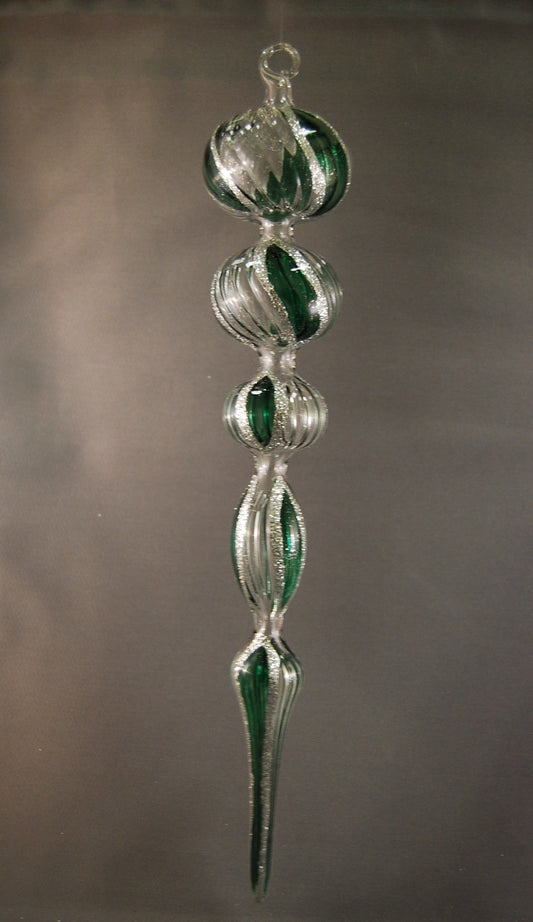 Pine Green Spire Ornament