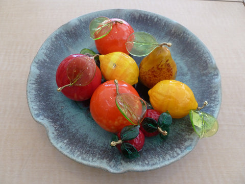 Assorted Glass Fruits
