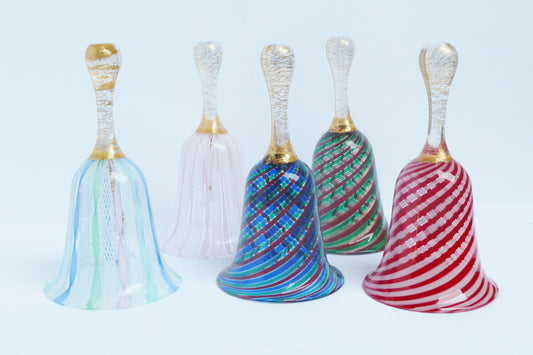 Stripe & Filigrana Glass Bells