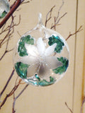 Pine Green Ball Ornament