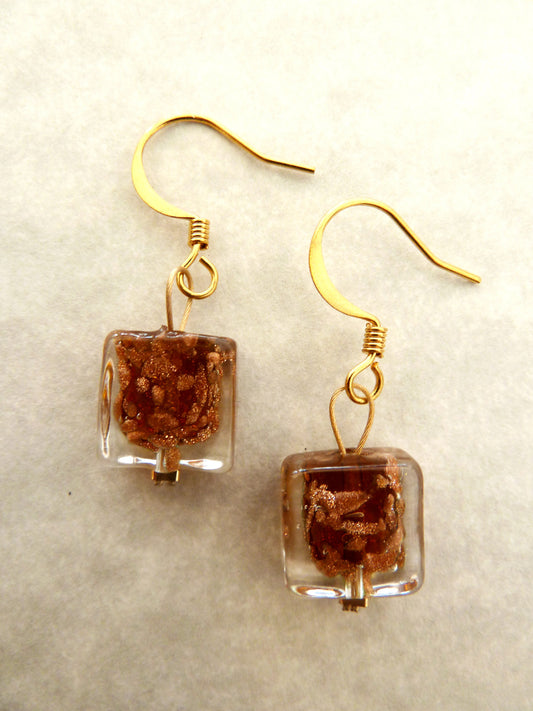 Caprice Earrings | Caramel